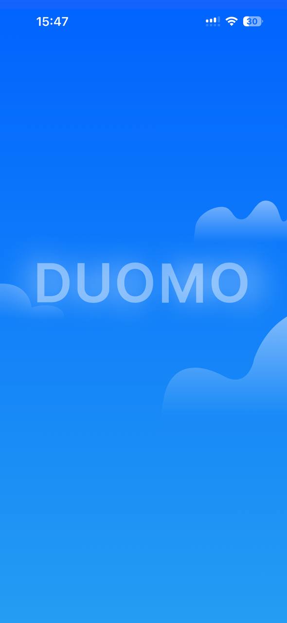 DUOMO splash screen